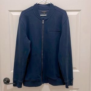 Banana Republic Navy Blue Varsity Jacket